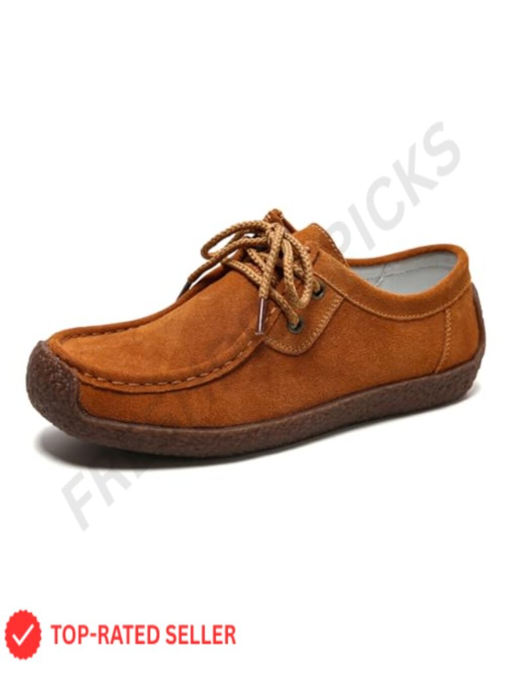 Suede Oxford Loafers Square Toe Slip On Penny Flats Comfort Driving Shoes